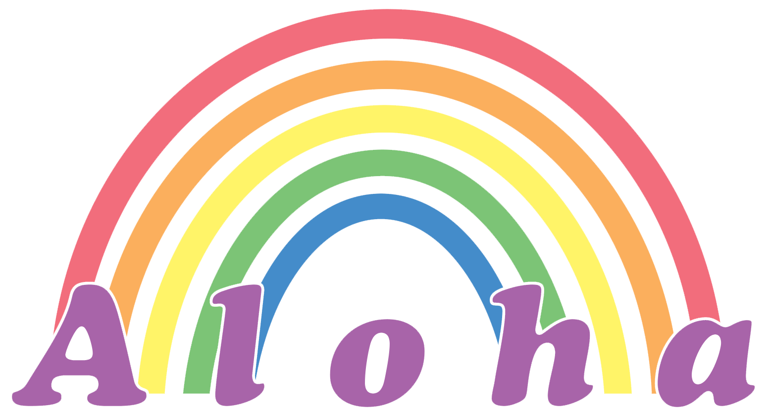 aloha rainbow